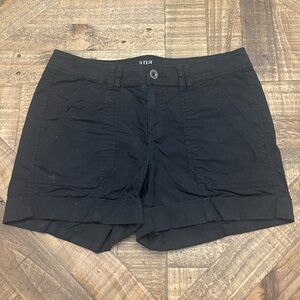 a.n.a Black Cuffed Pocket Women’s Shorts